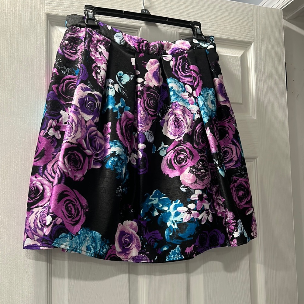 Formal Floral Skirt